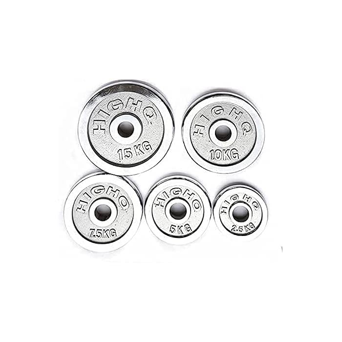 Buy ULTIMAX Chrome Weight Plate Weight Plate Barbell Bar Plate for Gym