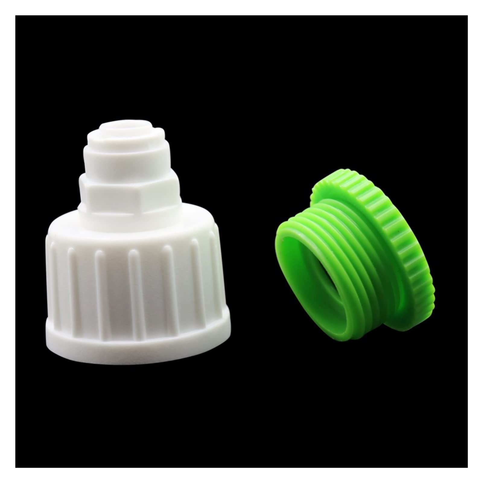 Adaptador de Conector de Utilidad Adaptador de Conector de Manguera 1/2" 3/4" a 6 Mm Bloqueo Deslizante Acoplamientos Rápidos Tubo Neumático Boquillas de Enfriamiento por Pulverización Rápida Acoplami
