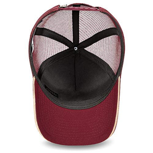 Boné MXC Brasil Snapback Aba Curva Tela Telinha Redinha Liso Tamanho:Único;Cor:Colorido