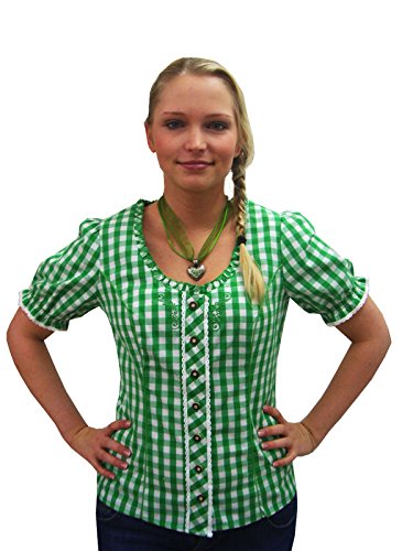 Spieth & Wensky - Blusa Trachten - Donna verde 34