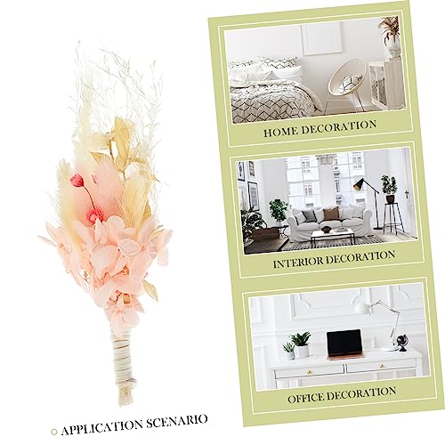 Levemolo 6pcs ramo mini flores secas decorativas miniatura 2