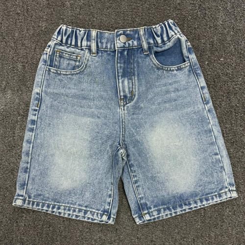 Pantalones cortos vaqueros de talle alto para un estilo casual diario 7