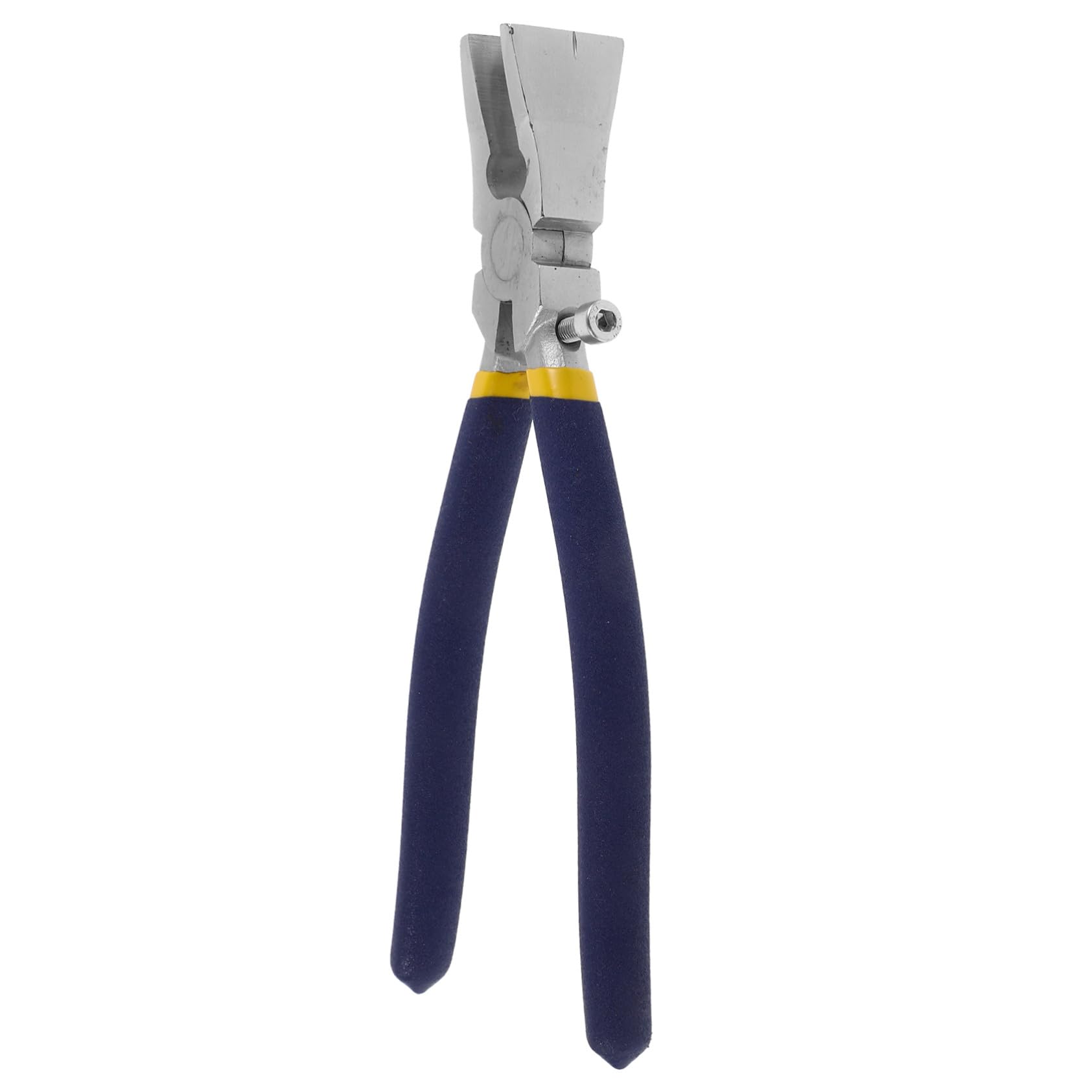 Alicates para romper vidrios de acero al carbono con punta plana anti daños de 8"