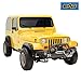 EAG Front Bumper with 2 x 15W LED Light Offroad Fit for 87-06 Wrangler TJ YJ