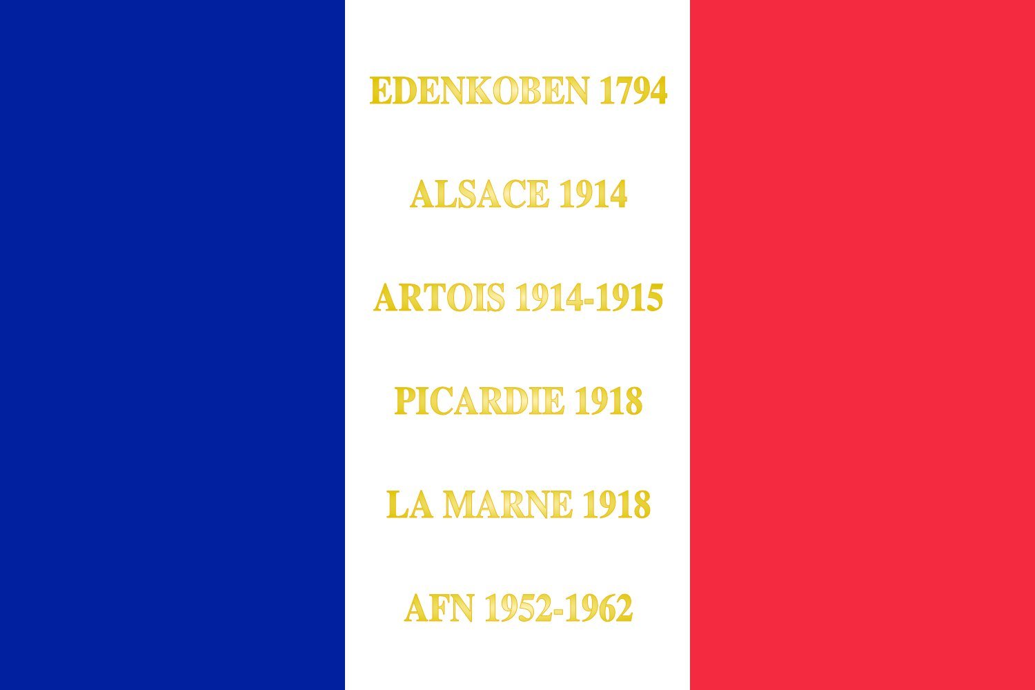 Drapeau Large 159e régiment d infanterie de ligne | drapeau