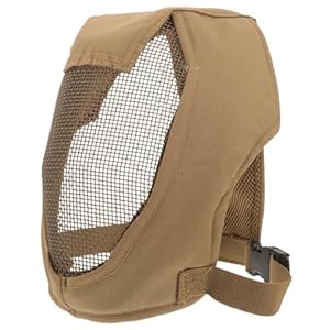 Popetpop V3 Fechtmaske Metallnetz Braun