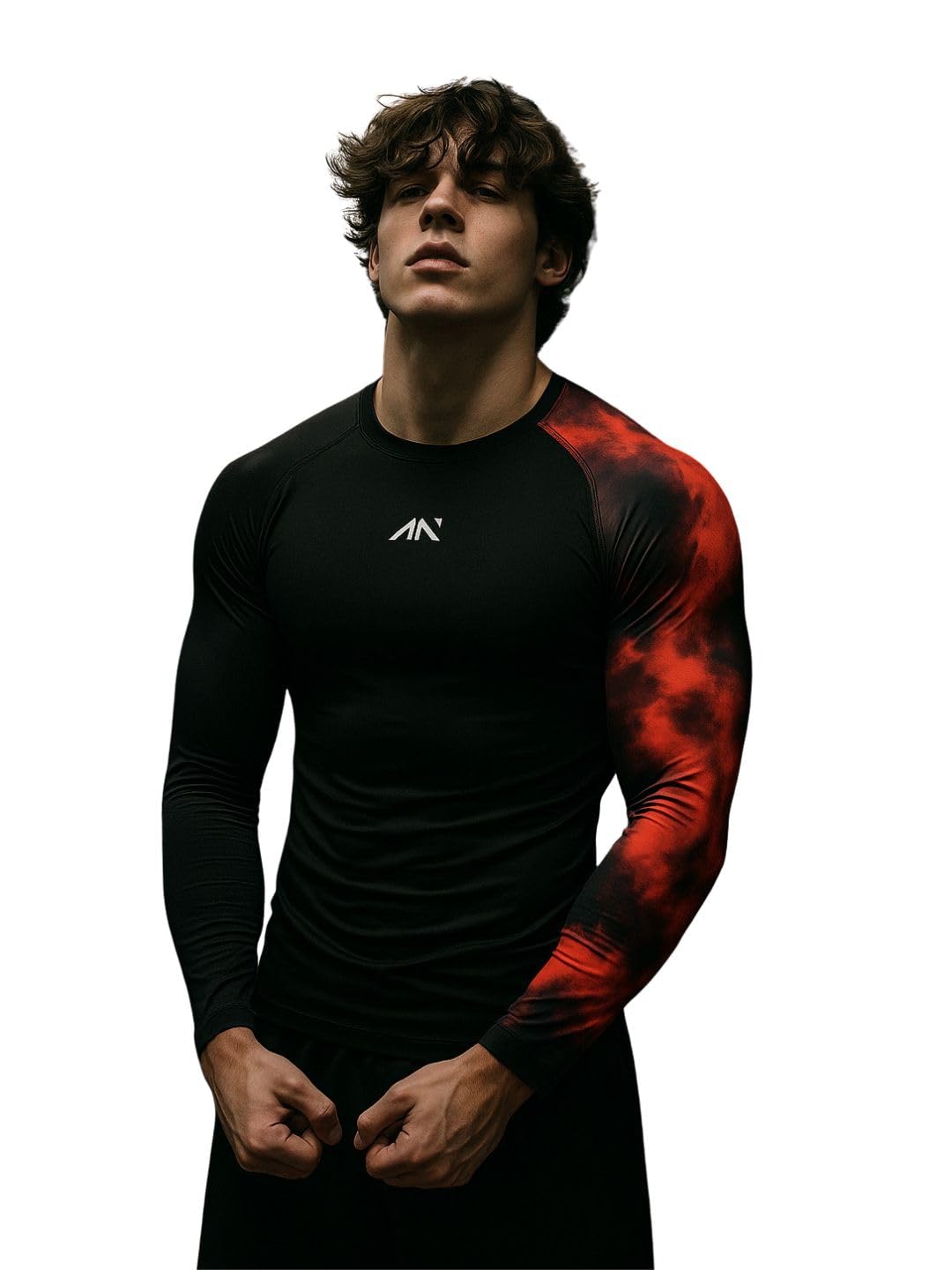 aesthetic nation Men's Full Sleeve Compression T-Shirt - Moisture-Wicking Athletic Base Layer for Gym, Running & Sports - Muscle Support & Quick-Dry Performance-picture-43