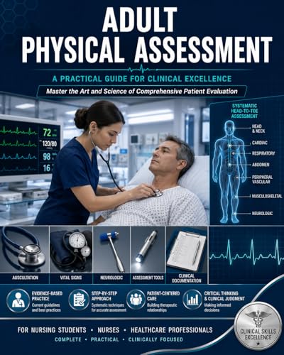 Adult Physical Assessment: A Comprehensive Guide to Health Examination, Clinical Assessment, Diagnostic Skills, and Patient-Centered Care