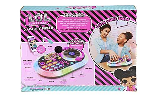 Ekids LL-625 Lol Surprise Dj Party Mixer Turntable Toy With Built In Microphone For Kids thumb #6