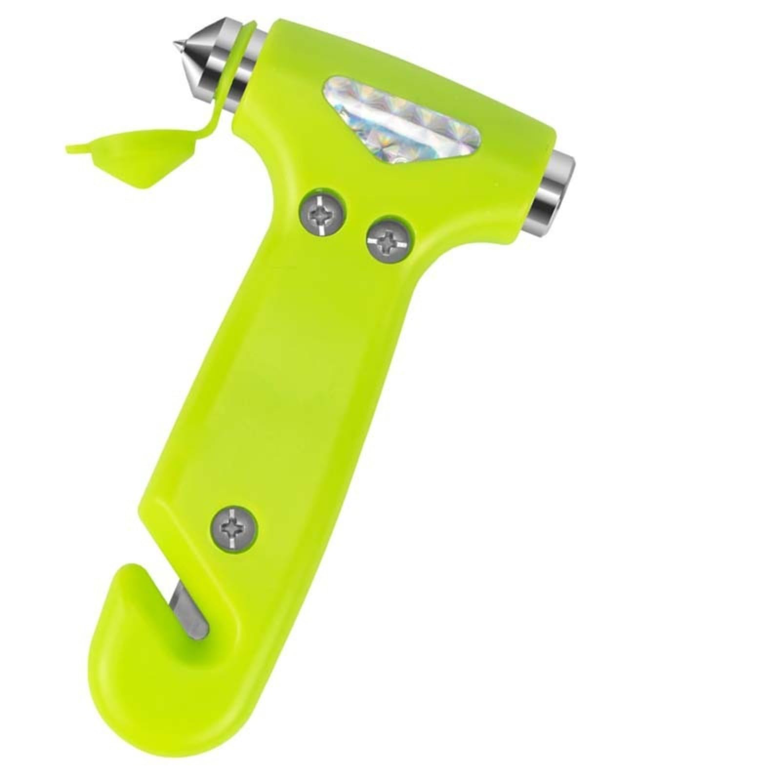 Jyanjideg Luminous Green (Plus 0.5) 2-In-1 Safety Hammer Multifunctional Car Life Hammer Escape Hammer Window Breaker