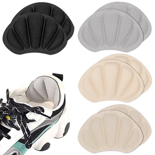 8 Pcs Taloneras para zapatos, Protector de Talón lmohadilla almohadillas para talones reducir talla zapato evitar resbalones y rozaduras, para Zapatos Demasiado Grandes y Sueltos