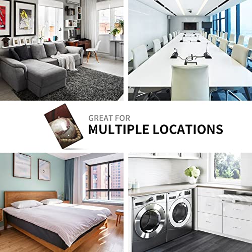 Baseball Decorative Light Switch Cover Single Switch Plate Covers 1 Gang Toggle Wall Plate For Bathroom Kitchen, Standard Size 4.50 X 2.76 Inch #TOP6