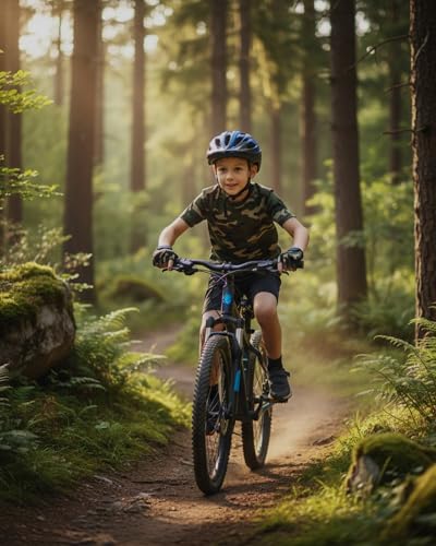 Image of Boao 3 Pairs Kids Half Finger Bike Gloves