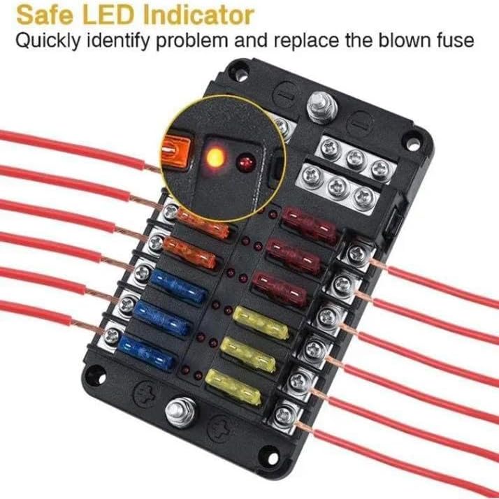 追跡付★6V〜32Vまで幅広く対応ぐちゃぐちゃ配線もスッキリヒューズボックス