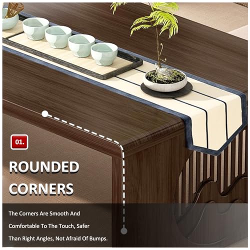 Table basse pliable plateau épais finition imperméable zen - 5