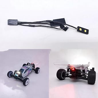 Palumma RC Car Light Kits Front Rear Lamp for Losi 1/24 Micro-B 2WD Buggy RC Car Upgrade Accessories