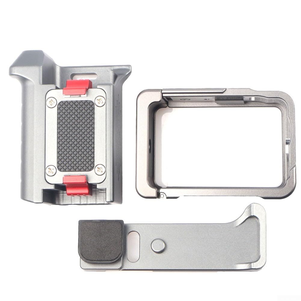 Zestaw uchwytów do DJI OsmoAction6 z materiałem ze stopu aluminium, magnetycznym szybkim zapięciem i uchwytem na zimną stopkę do użytku profesjonalnego