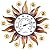 HOBYLUBY 13" Outdoor Thermometer No Batteries Required, Sun Wall Thermometer Outdoor Decorative Outside Thermometers for Patio, Living Room, Garden Greenhouse, Wine Cellar