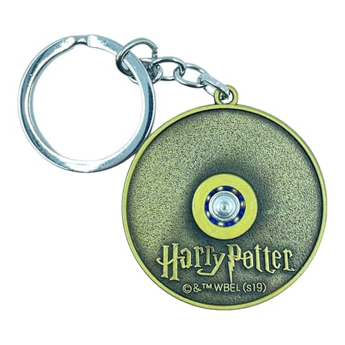 Image of Fashion fusion Harry Potter Rotating Metal Keychain for Car & Bike | Metallic Rotating Unique Keychain Keyring for Gifting