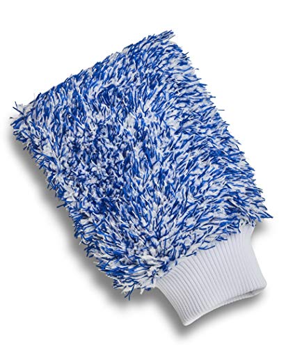 Gtechniq Gant de Toilette en Microfibre Soin de Surface Marine Mixte Adulte, Bleu, Taille Unique Cover