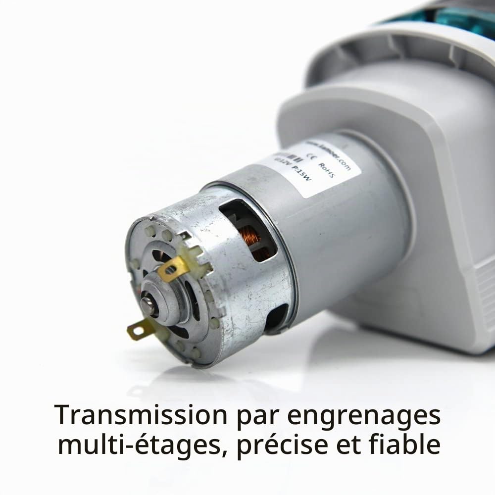 Kamoer KKDD Pompe péristaltique Moteur 12V CC 800 ml/min Pompe doseuse
