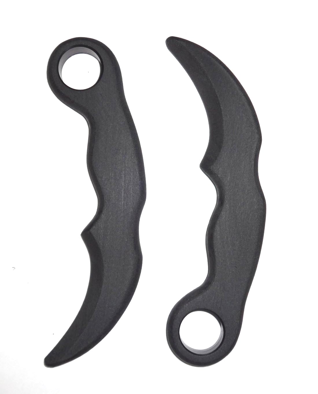 2 Training Karambit Trainer Kerambit Filipino Knife Pair Pentjak Silat Karate Polypropylene Training Knives Manually Operated Sporting Goods Replica