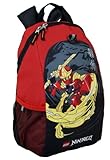 LEGO Heritage Basic Backpack Ninjago Kai, Red, One Size