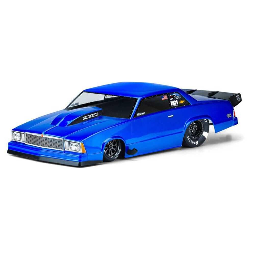 Pro-line Racing 78 Chevy Malibu Clear Drag Body22S/DR10/Slash 2 Wheel Drive PRO354900 Car/Truck Bodies Wings & Decals