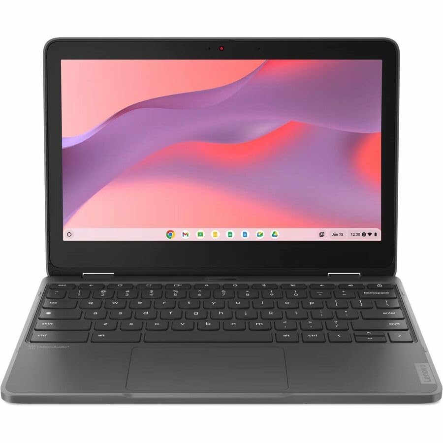 Lenovo 300e Yoga Chromebook Gen 4 82W2002HUS 29.5 cm pantalla táctil convertible 2 en 1 Chromebook - HD - Octa-core (ARM Cortex A76 + Cortex A55) - 4 GB - Memoria flash de 32 GB - Teclado inglés