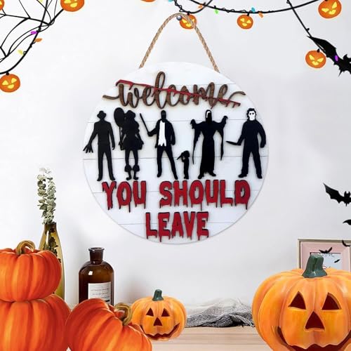 Scary-Front-Door-Welcome-Sign-3D-Halloween-Horror-Movie-Characters-Welcome-Sign-Horror-Welcome-Sign-for-Front-Door-for-Rustic-Farmhouse-Home-Decorations-Sign-Window-Wall-Hanging-Decor Scary Front Door Welcome Sign 3D Halloween Horror Movie Characters Welcome Sign Horror Welcome Sign for Front Door for Rustic Farmhouse Home Decorations Sign Window Wall Hanging Decor