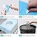 Toilet Seat Cover Disposable, 40 Pack XL Waterproof Covers Individually Wrapped for Adults and Kids Toddlers Potty Training Travel Accessories for Public Restrooms, Airplane