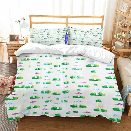 Linge de lit 100% microfibres de haute qualité 228x264cm au toucher soie premium
