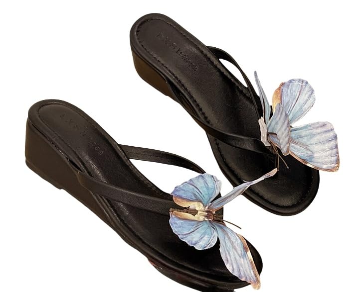 High-ankle style bow tie women's slippers soft and comfortable