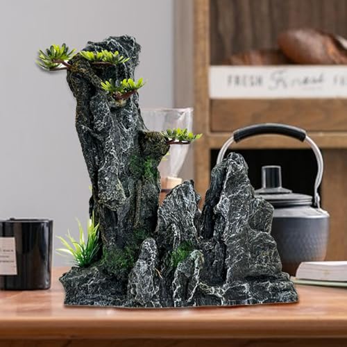 Roches d'aquarium réalistes à grand relief pour aquascaping - 4