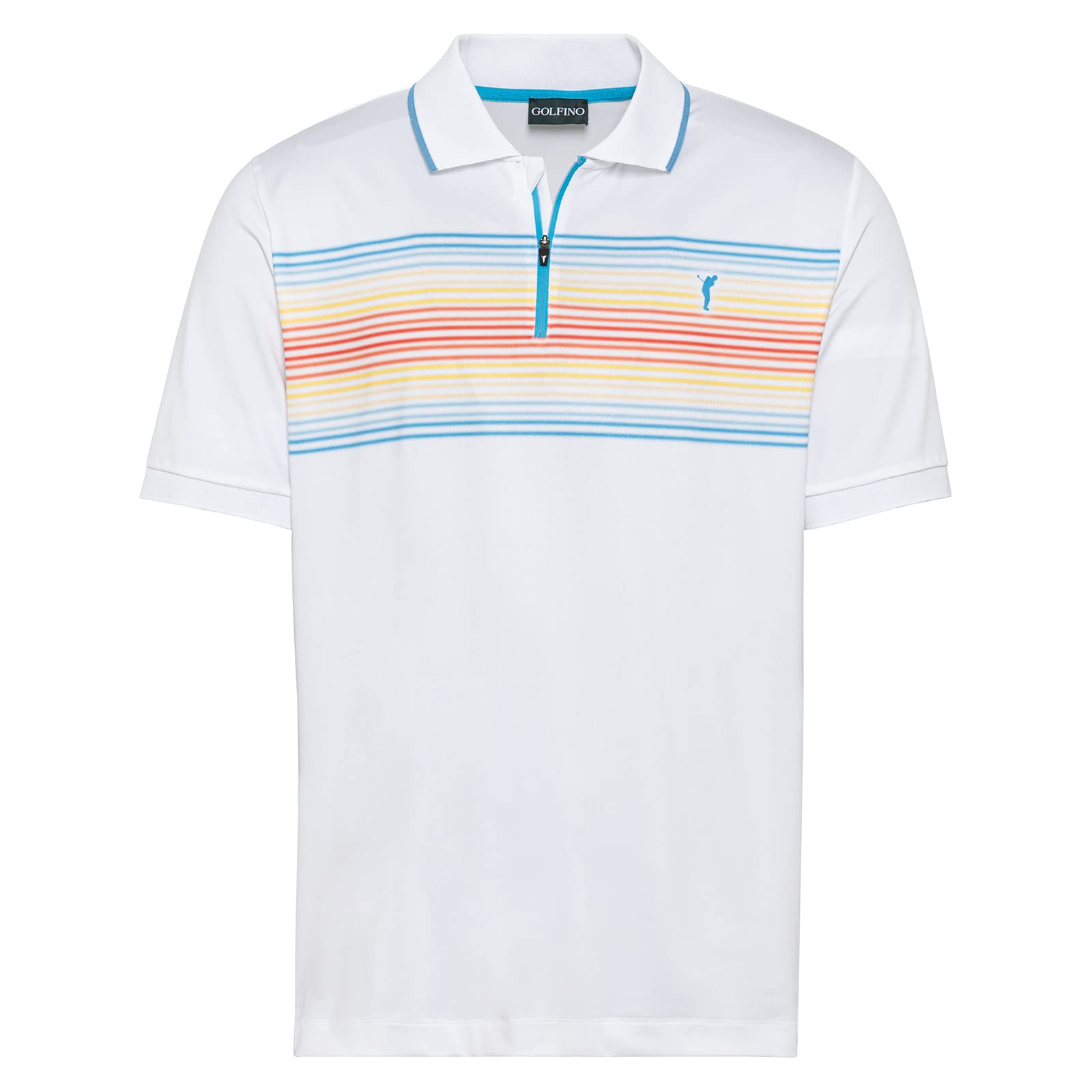 GOLFINO Polo Ray Blur Stripes : Amazon.co.uk: Fashion