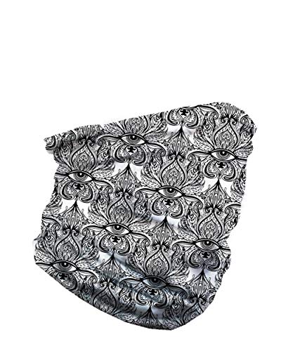 iHeartRaves Hidden Visions Multi-Functional Seamless Face Mask Bandana - Thumbnail 2