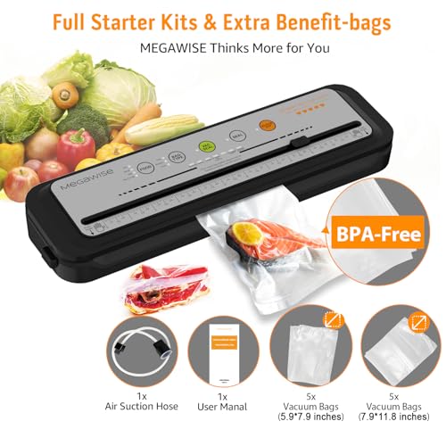 MEGAWISE Updated Vacuum Sealer 2025