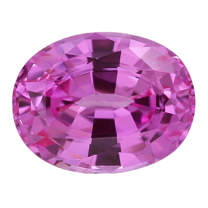 Saphir rose naturel ovale 5x3mm pour remplacer une pierre perdue ou réparer une bague