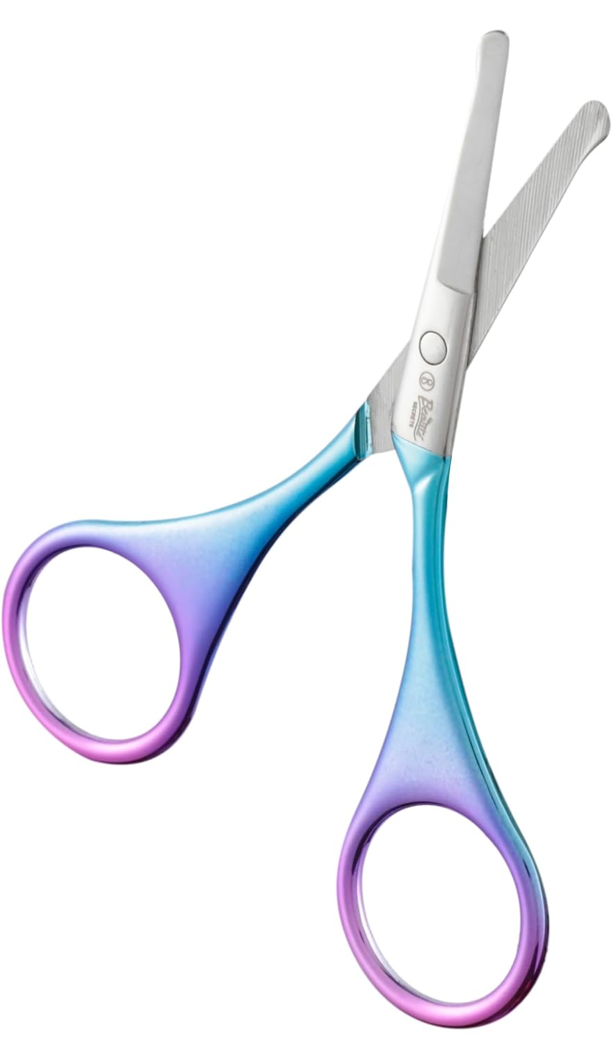 Beauté Secrets Luxury Scissors for Hair Cutting Nose Hair Scissors Rounded Tip, Nasal Scissors Facial Hair Scissors Stainless Steel Blunt Tip Scissor for Nose, Moustache, Beard, Grooming (Blue) Beauté Secrets Luxury Scissors for Hair Cutting Nose Hair Scissors Rounded Tip, Nasal Scissors Facial Hair Scissors Stainless Steel Blunt Tip Scissor for Nose, Moustache, Beard, Grooming (Blue)