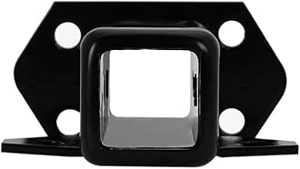 Quick Products QP-HS5839 Bolt-On Receiver Tube - 2", Black