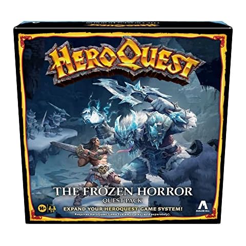 Avalon Hill HeroQuest The Frozen Horror Quest Pack, for Ages 14 and Up, Requires HeroQuest Game System to Play, 64 x 267 x 267 millimeters Cover