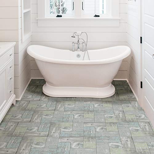 Floorpops Fp3290 Boardwalk Peel & Stick Floor Tiles, Grey #TOP5
