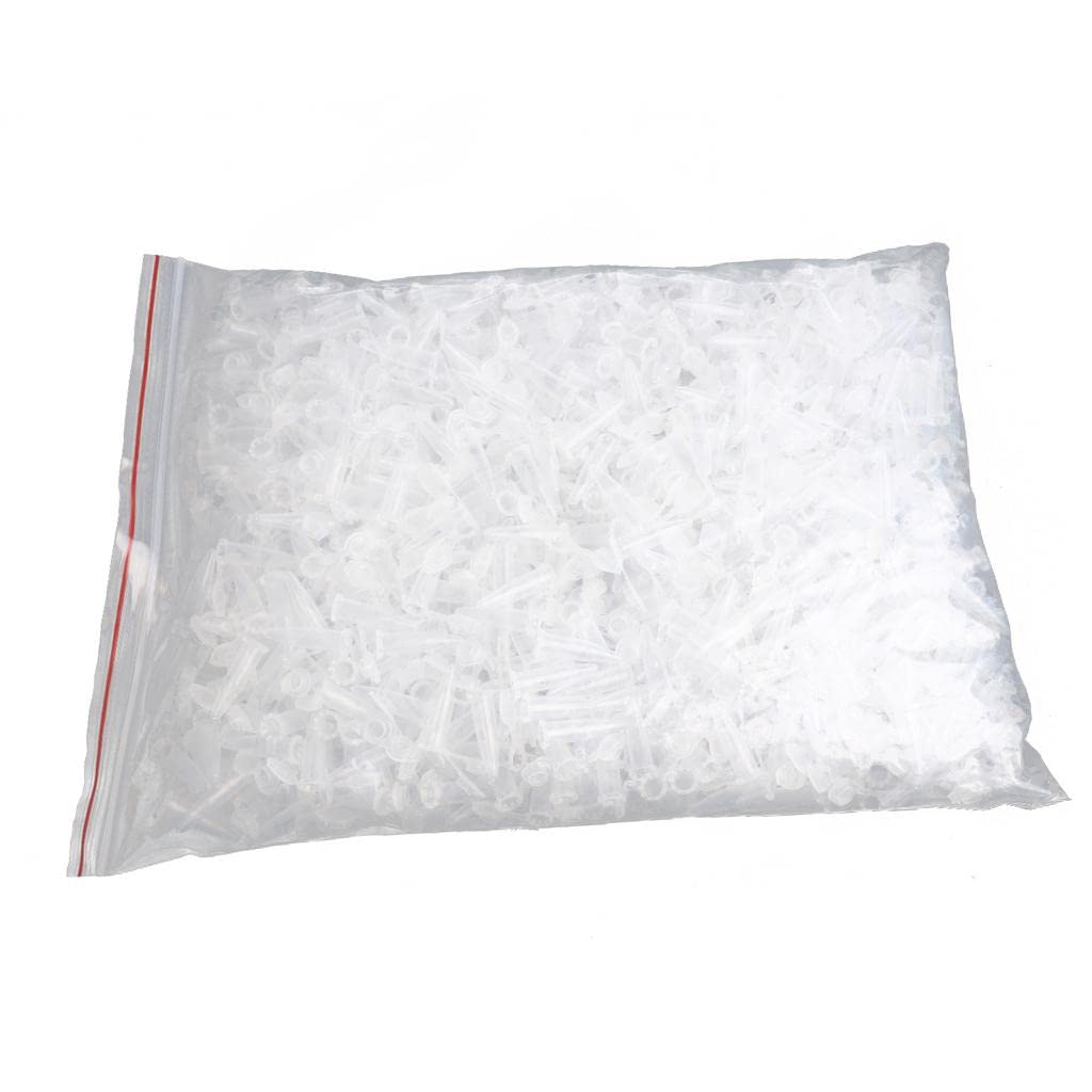 Jojomis Microlitri graduati microcentrifuga del polipropilene 0.5ML 1000x con