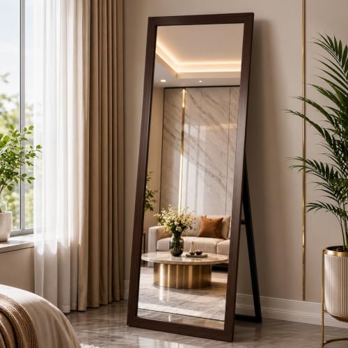 kaevion Cheval 5 Feet Full Length Mirror Brown - Image 2