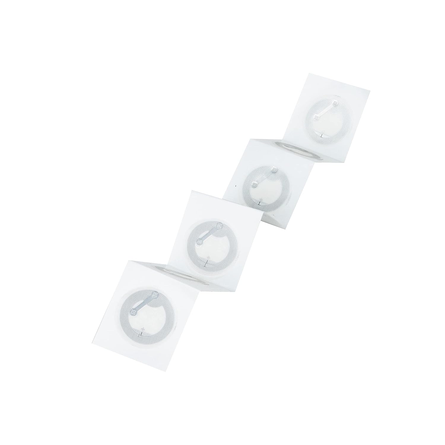 RapidRadio High Frequency 13.56 MHz RFID NFC NTag Sticker NTAG213 Pack of 25