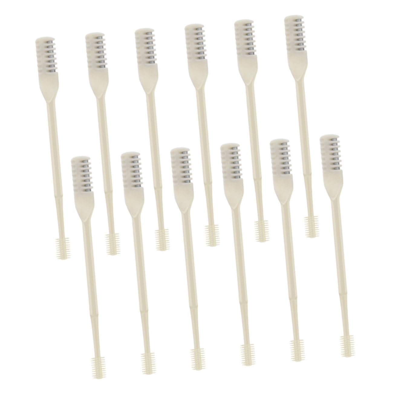 FOMIYES Nose Hair Trimmer Set 12pcs Replacement Cutters Women's and Men's Nasal Hair Clippers Pp Steel Compact Design