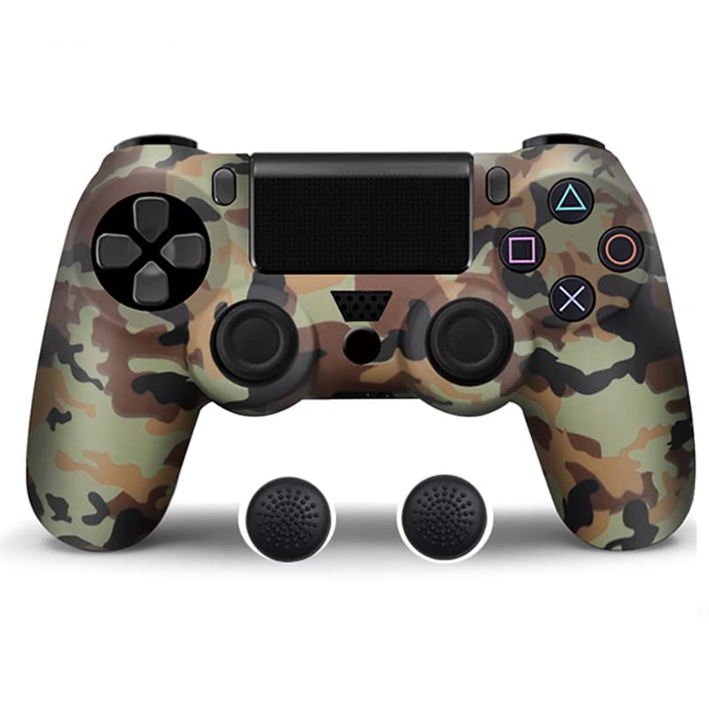 ZOMTOP Silicone Gel Controller Cover Skin Protector Compatible for Playstation 4 PS4/PS4 Slim/PS4 Pro Controller (1 x Controller Cover with 2 x FPS