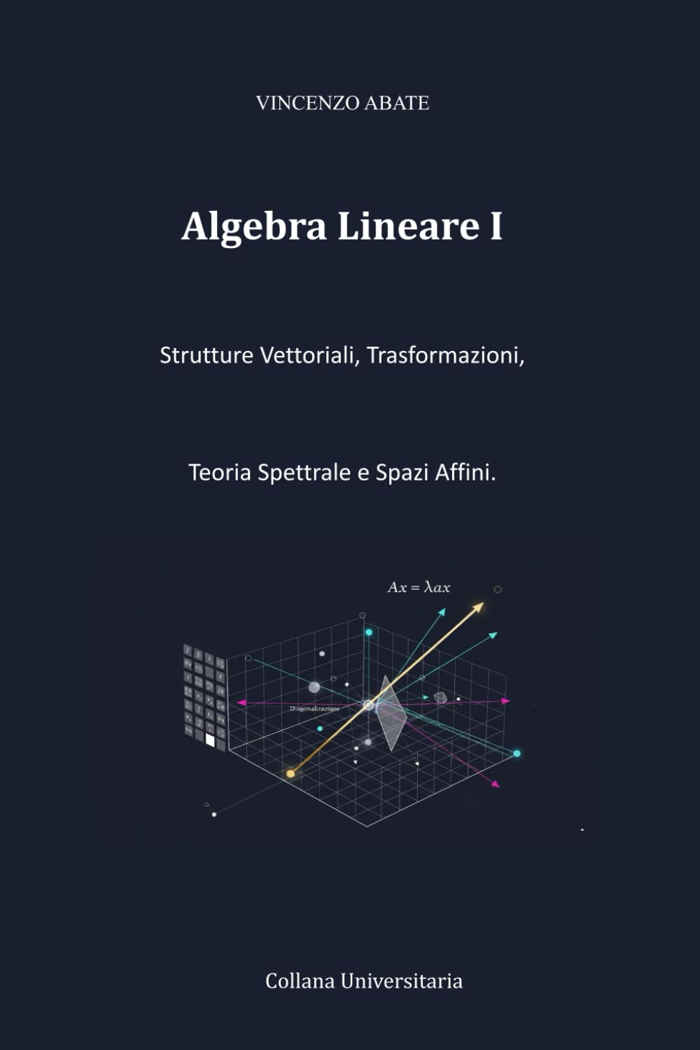 Algebra Lineare I: Strutture Vettoriali, Trasformazioni, Teoria Spettrale e Spazi Affini. (Strumenti per l'Esame)