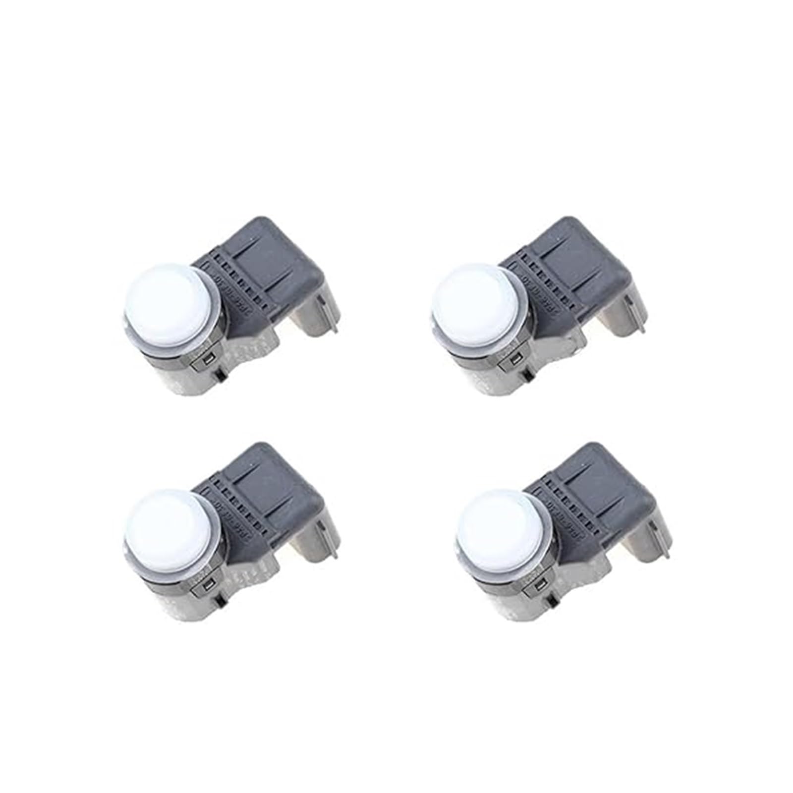Sensores Aparcamiento para Hyundai Sensor De Aparcamiento con Control De Distancia PDC Parachoques Asistencia De Marcha Atrás 96890C5500(Blanco,4pcs)