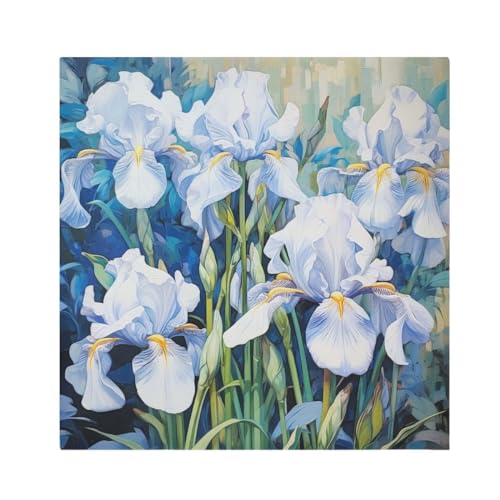 Servilletas de Tela Iris Painting 4 piezas 20 x 20 pulgadas miniatura 1